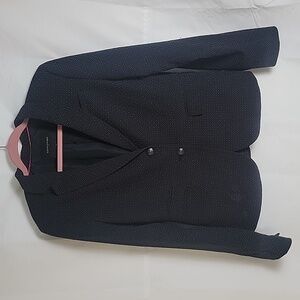 Banana Republic polka dot blazer